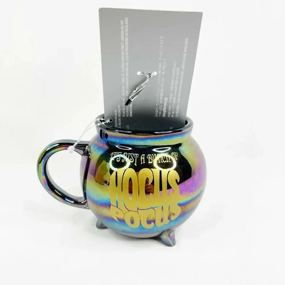 Hocus Pocus Iridescent Cauldron Mug and Spoon Set Disney - Picture 3 of 3